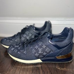 Louis Vuitton blue Jean sneaker